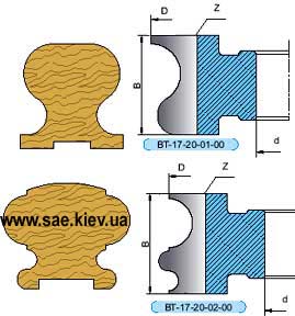 фрезы для евроокон чертежи фрез
